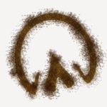 Lord Nelson's signature hoof print.